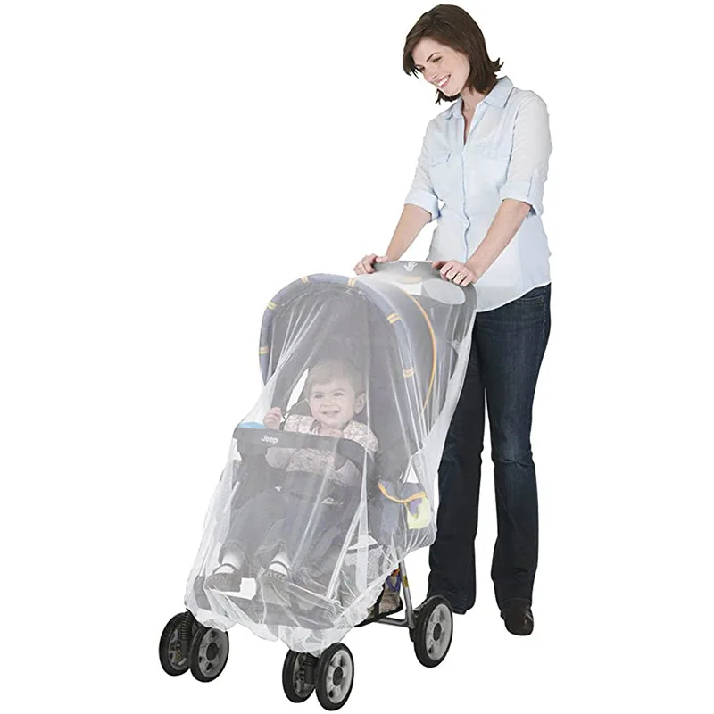 Universal stroller cover mosquito net for baby sleep at ease
