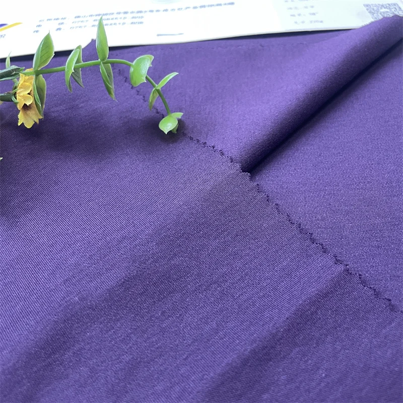 220gsm 100% Modal Fabric Sleepwear Knitted Interlock Stretch Brushed Cotton-Comfortable Sleepwear