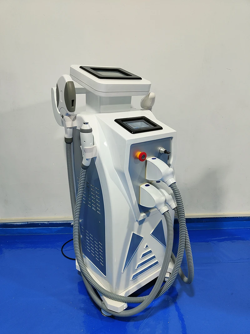 Hottest 3 in 1 elight ipl opt rf nd Yag Laser Tattoo removal/laser hair removal machine