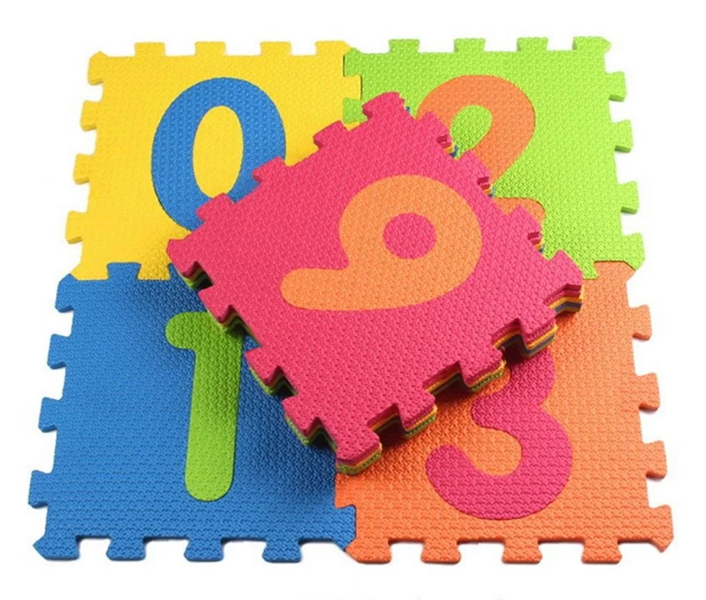 Arabic Number Durable Puzzle Mat Educational Toys Foam Alphabet Mat Soft Play Mat for Kids