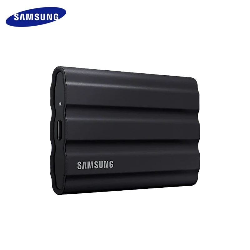 Original Samsung Portable SSD T7 Shield 1TB 2TB Hard Drive High Speed External  Solid State Disk Compatible For Laptop Desktop