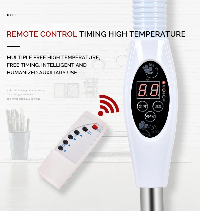 single head infrared physical therapy thermal energy heating light Medical Infrared Lamp