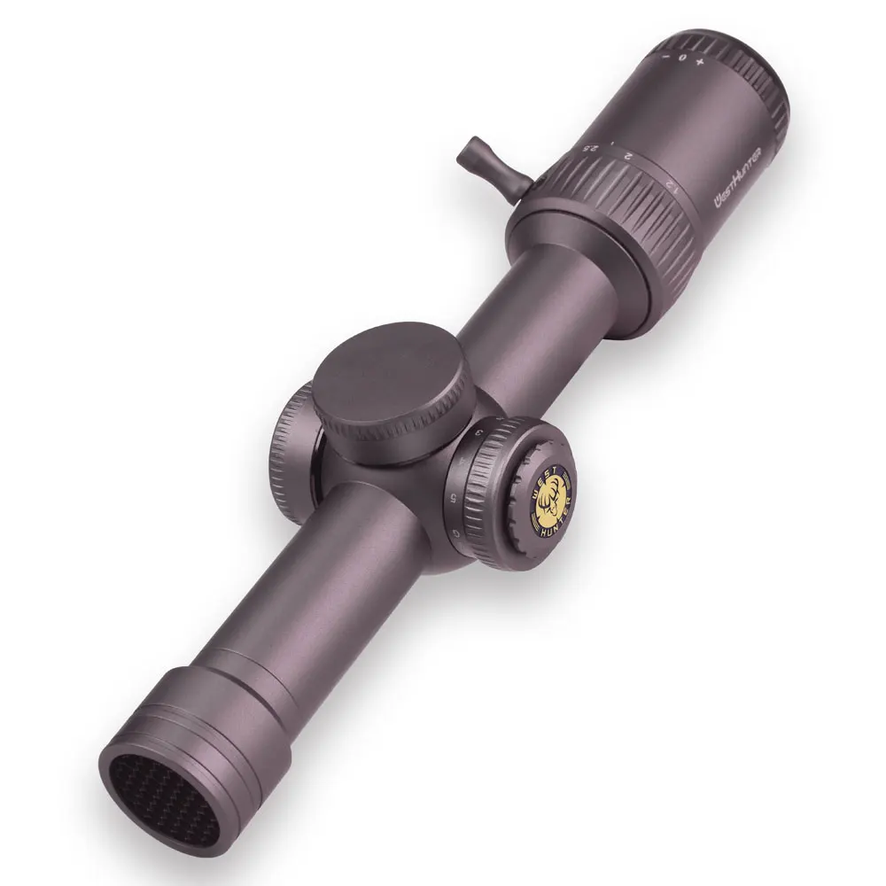WestHunter HD 1.2-6X24 IR Pro SFP Scope 30mm Tube Aluminum Alloy Hunting Compact Scope Red & Green Illuminated Optical Sights