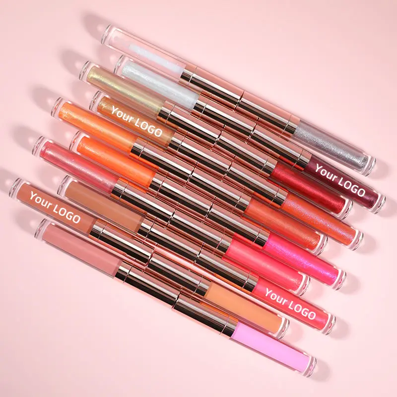 Ochain Factory Direct Sale Waterproof Low MOQ Shimmer Glossy and Moisturizing Private Label Liquid Lip Plump Gloss