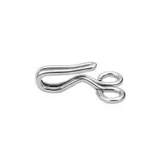 Good Quality New Custom Metallic Iron Sewing Hooks for Skirt Hooks Trousers Hooks For Clothing Suits Pants Dresses for Export