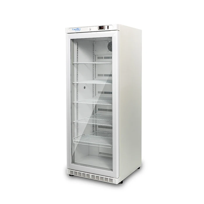 Pharmaceutical Vaccine Refrigerator Glass Door Laboratory Use Medical Refrigerator