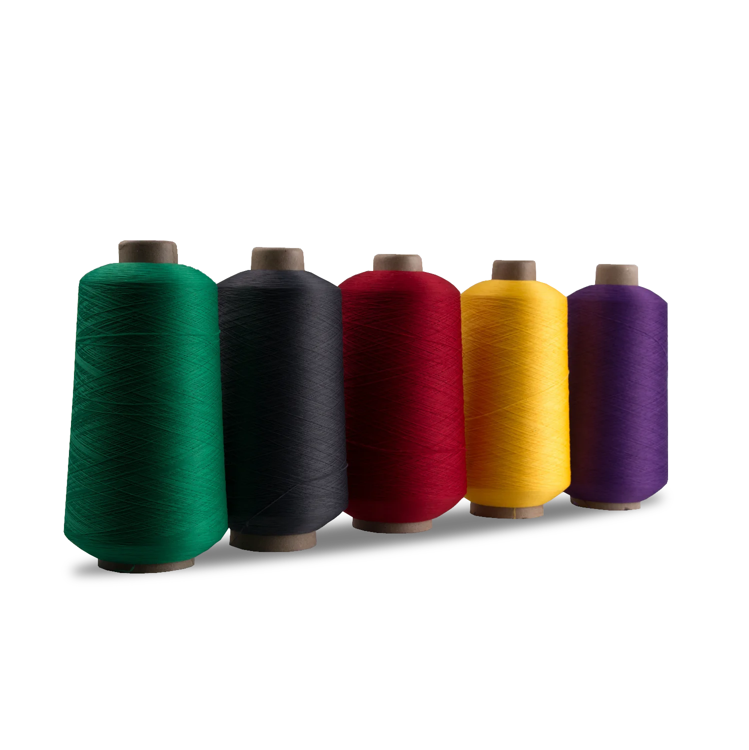 Imitation nylon yarn 100% polyester high stretch hank dyed yarn DTY75D/2 for knitting elastic band