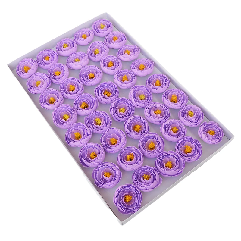Wedding Party Home Decoration New Style Small Peony ArtificIal Soap Flower Heads Bouquets