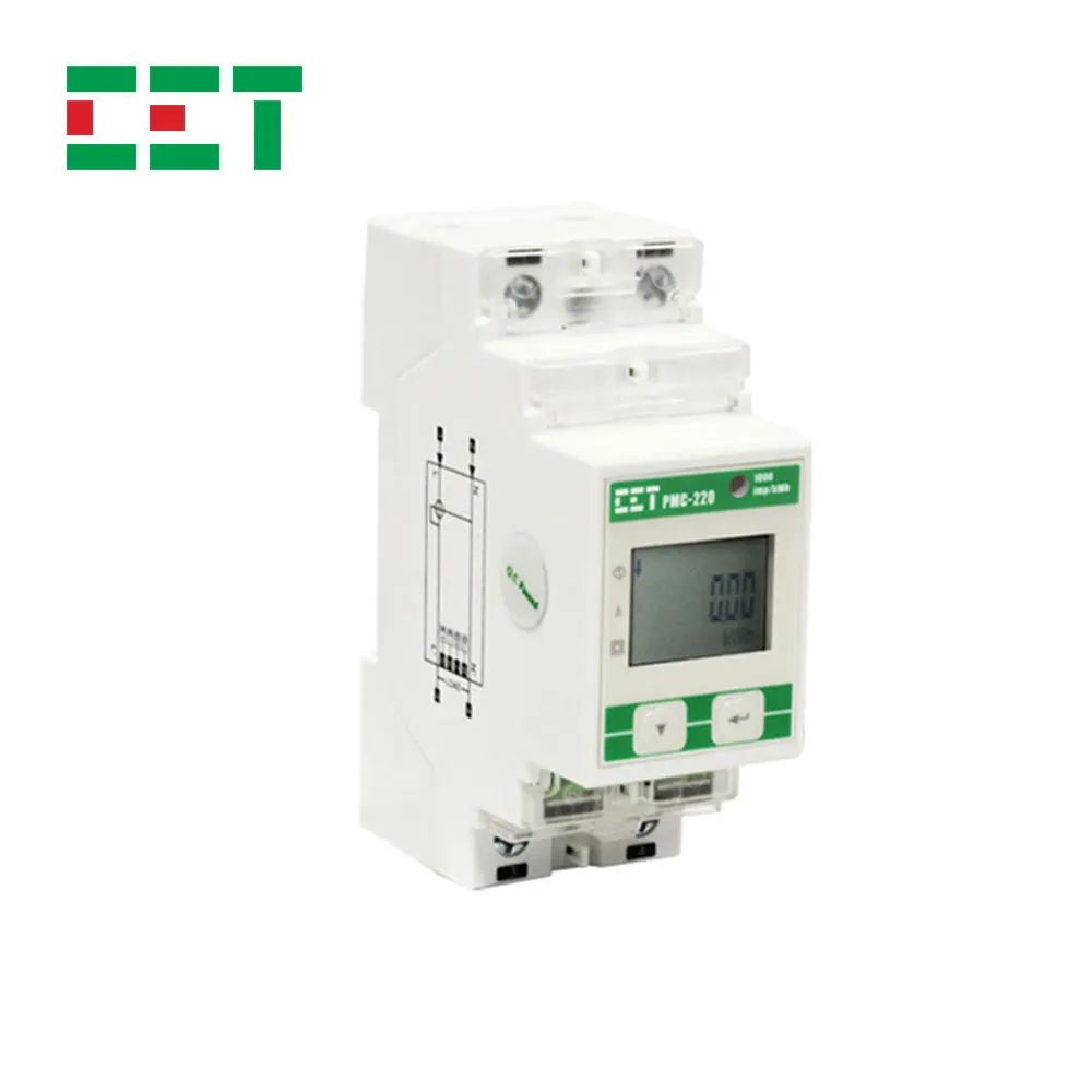 CET PMC-220 cheap price digital wattmeter smart meter single phase power analyzer meter with modbus