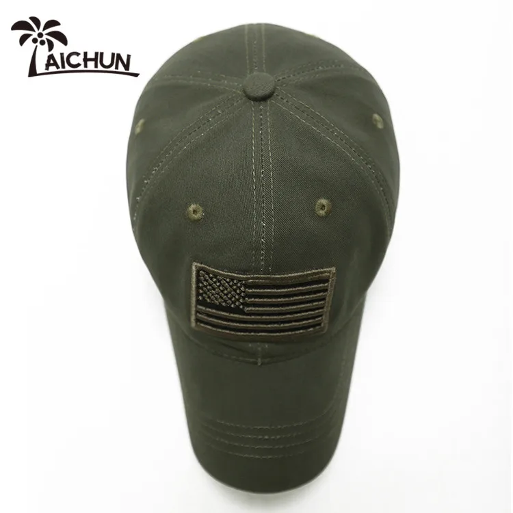 
Market Camouflage Constructed Trucker Special Tactical Operator Forces USA Flag Patch Baseball hat 