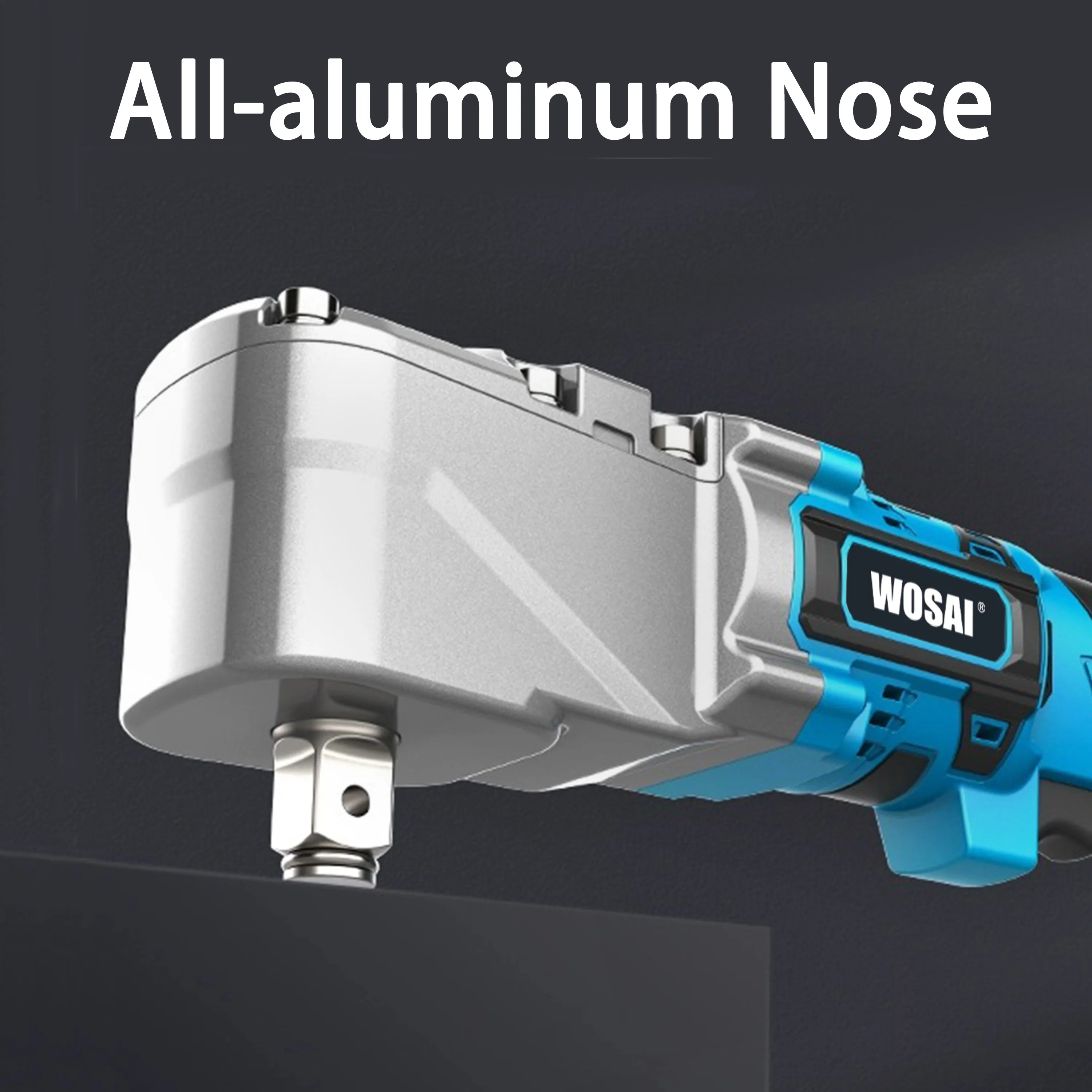 WOSAI 20v Brushless 90 Degrees Cordless Ratchet Wrench Power Wrenches