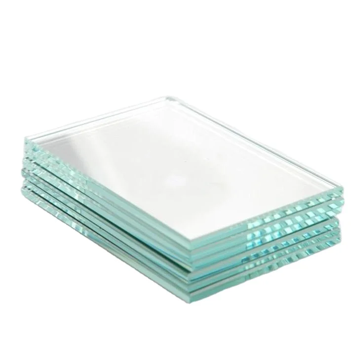 Top quality 2mm - 8mm thick double coated waterproof clear silver mirror glass for bathroom, furniture, wardrobes