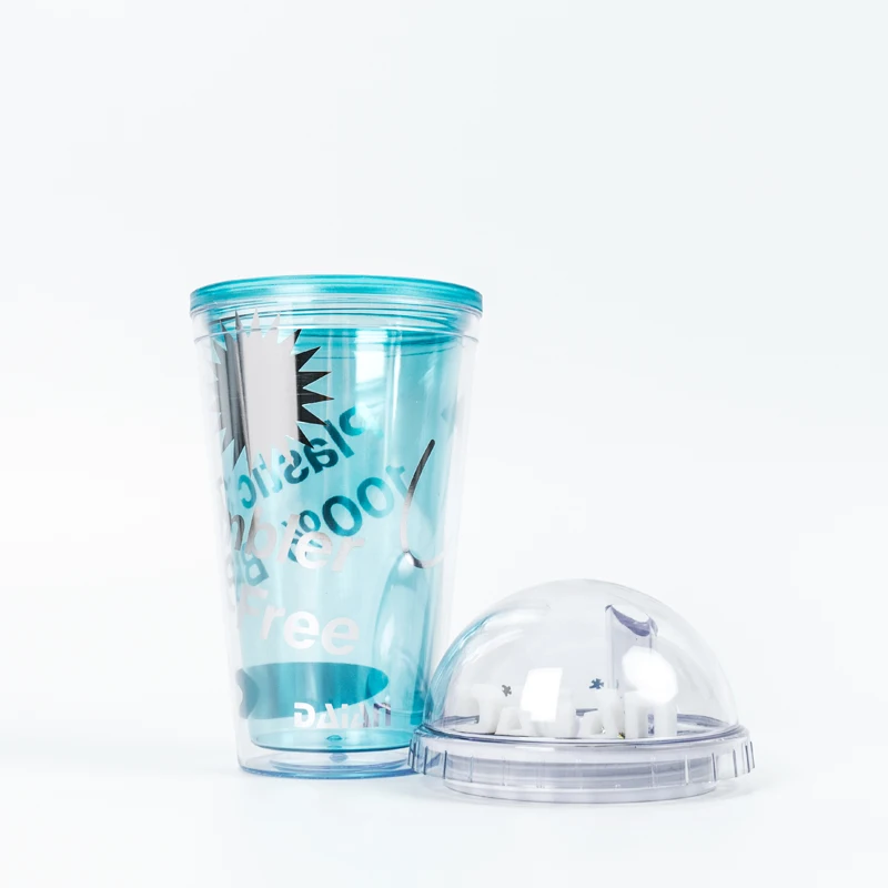 16oz многоразовые изготовленные на заказ пластиковые кофейные чашки стакан
