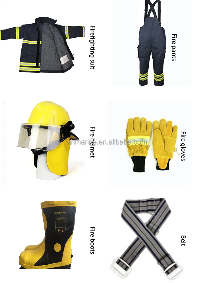 Firefighter uniform parts