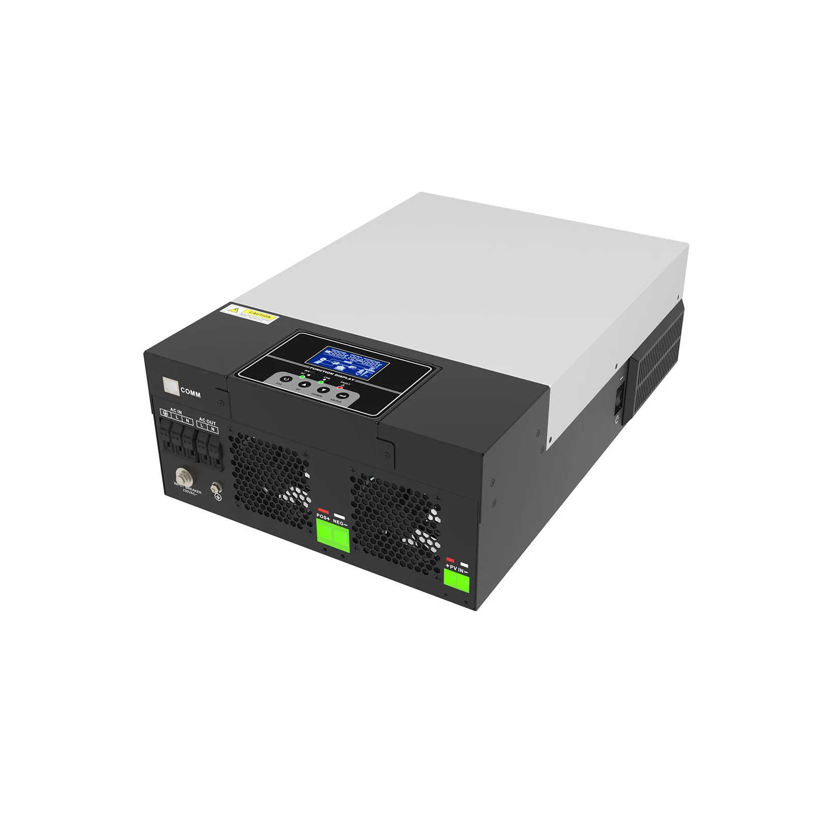 Hybrid inverter MPPT 5.5KW Solar Inverter 100A 500VDC PV input 220VAC 48VDC Solar charger Support