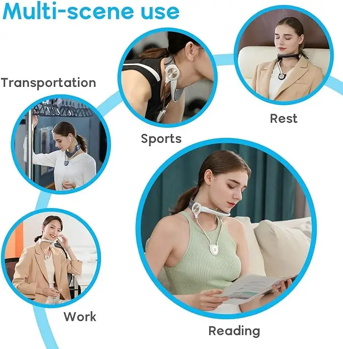 Orthopedic Adjustable Neck Brace New Design Tractor Support Traction Device Customizable Neck Support Neck Shoulder Support