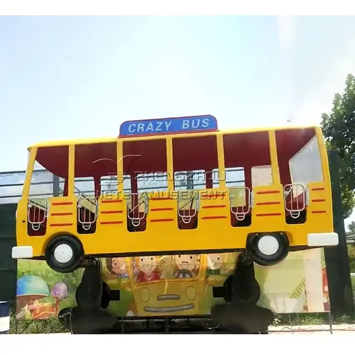 Wave crazy bus fairground тематический парк развлечений детская игра аттракционы для продажи
