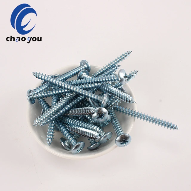 Low price galvanized blue countersunk head truss round head stainless steel 304 plum blossom dragon drill self-tapping screws