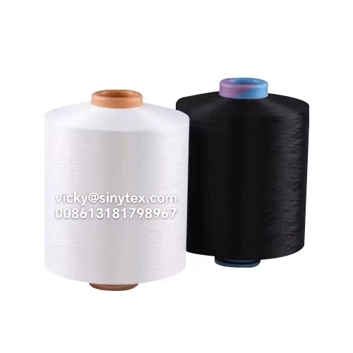 Made in China Polyester Yarn 500D 840D 1000D 1300D DTY FDY Soft Durable Easy-care Synthetic Fiber