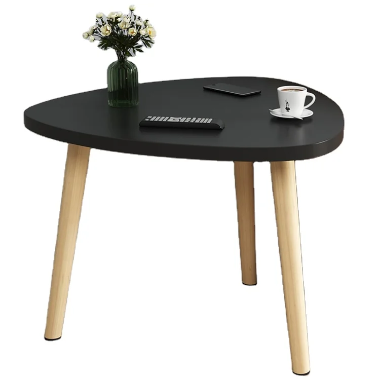 
Best price Round classic design wooden coffee table White Side End Table 