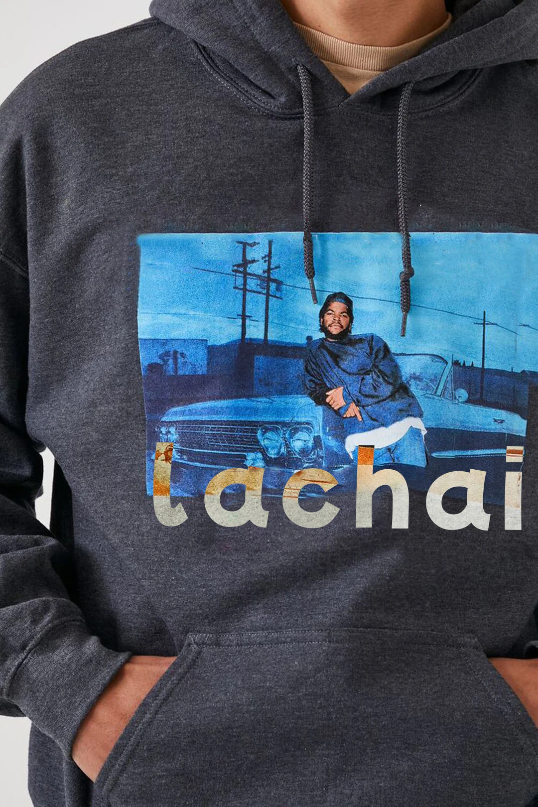 custom Breathable Cartoon Men Terry Windproof Printed Sustainable Hoodies