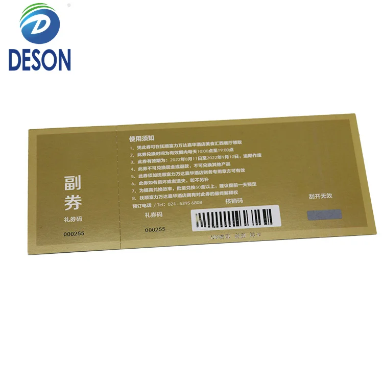 Deson custom luxury greeting card custom printing with envelope clothing thank you card
