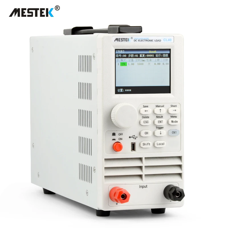 mestek CL40 400W 150V 40A  Electronic Loads Adjustable Programmable DC Electronic Battery Load Tester