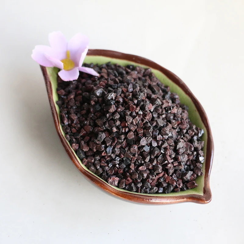 market price steel surface treatment garnet sand 30/60 mesh for sandblasting