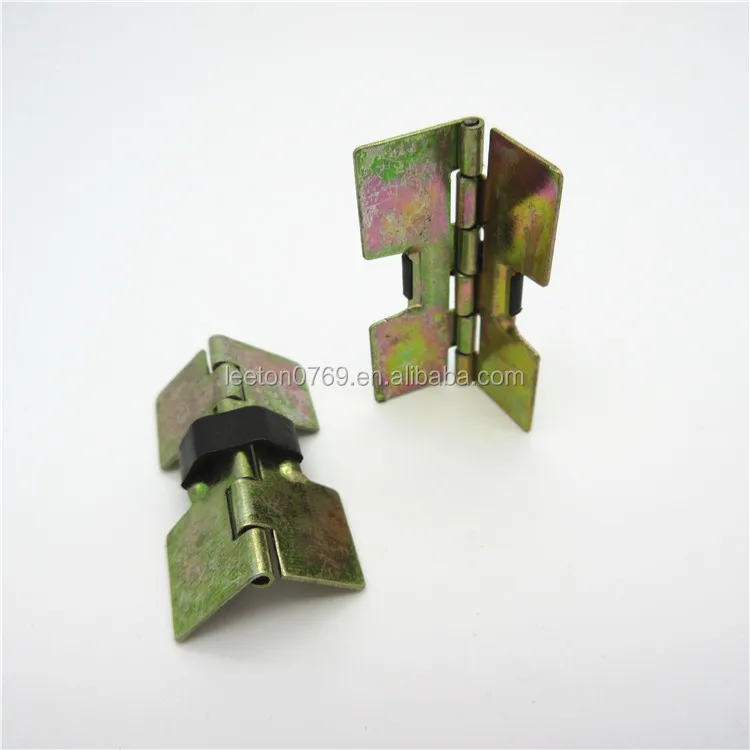 Factory supply cheap metal spring hinge for wooden boxes