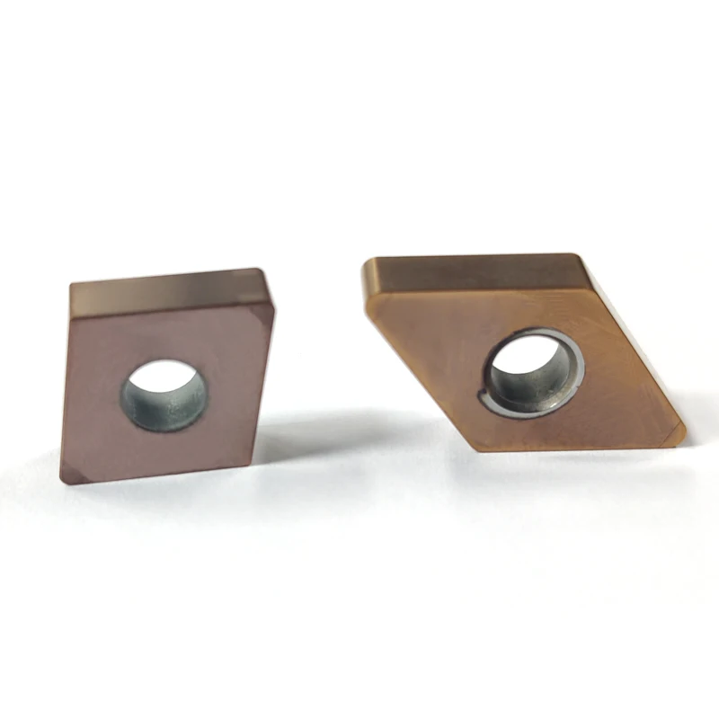 High speed hard cutting gear hardened steel face intermittently machined CBN blade