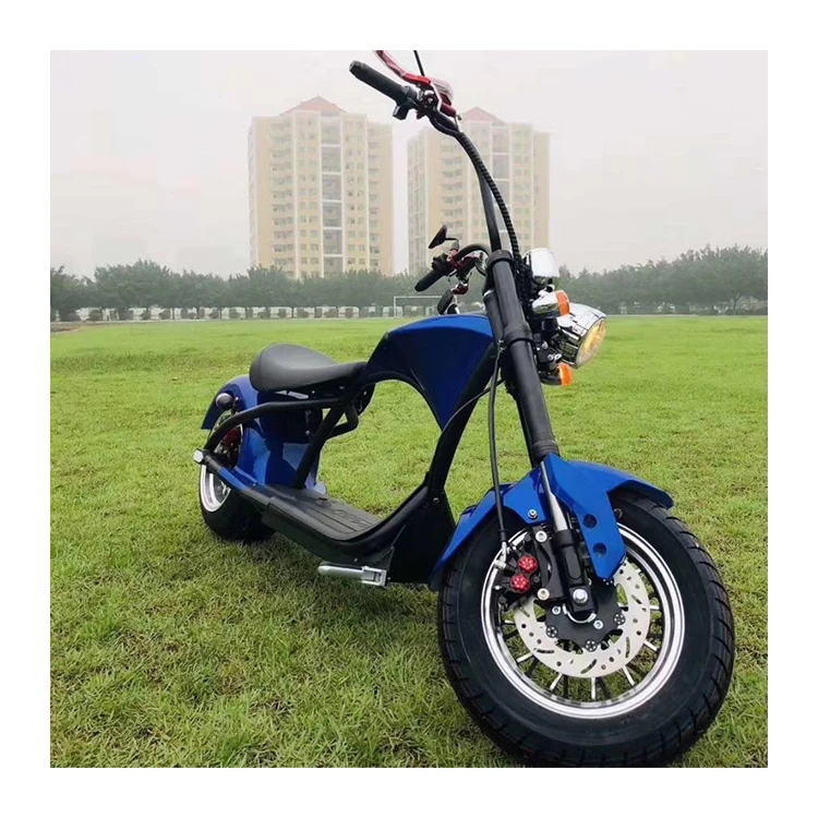portable lithium battery fat tire disc brake citycoco electric scooter moped wheel patinete electrico adult electric e scooter