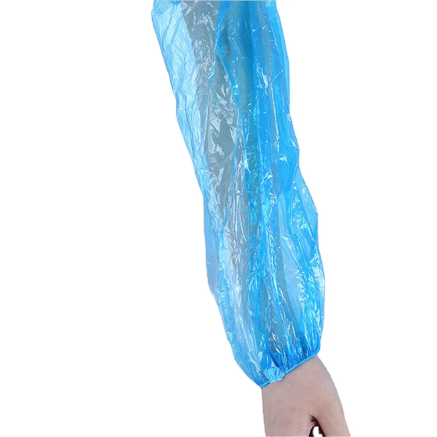 Одноразовый прозрачный полиэтиленовый нарукавник/Одноразовый полиэтиленовый нарукавник