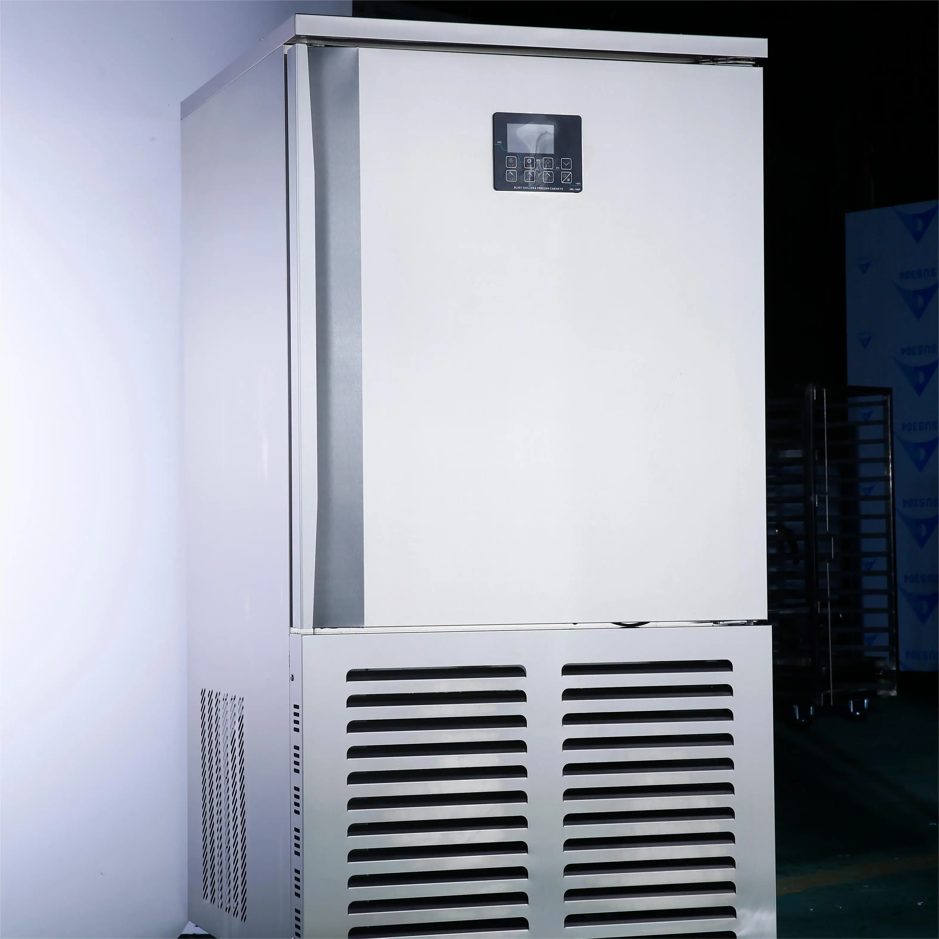 Small Deep Freezer with 5/10/15 Tray Plate Fast Blast IQF Freezing New Condition Restaurants Manufacturing Plants Factory Price