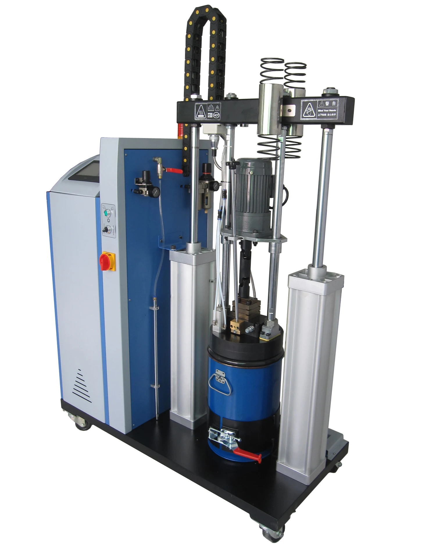 20KG PUR  glue melter for Car lamp  Hot melt glue tank in glass industry machines