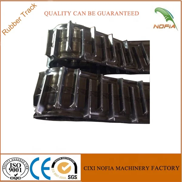 400*90DC*47 Kubota DC harvester/excavator steel rubber tracks