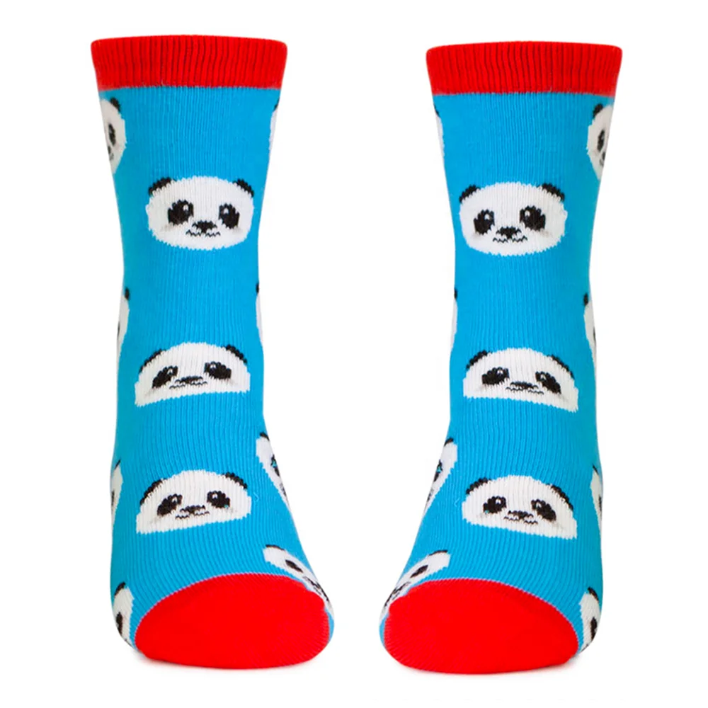 
Custom Brand Kids Cartoon Caramella Panda Socks 
