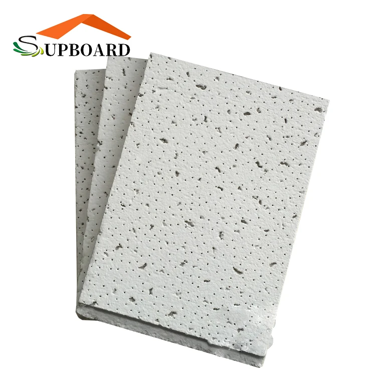 Modern Interior Building 600x600 Acoustic Mineral Fiber Board Ceiling Tiles