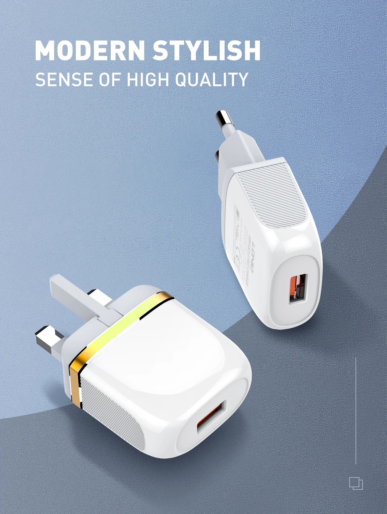 QC3.0 Fast Charging Wall chager 