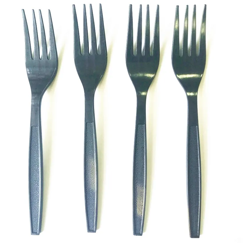 Wholesale disposable medium weight PP disposable forks and spoons