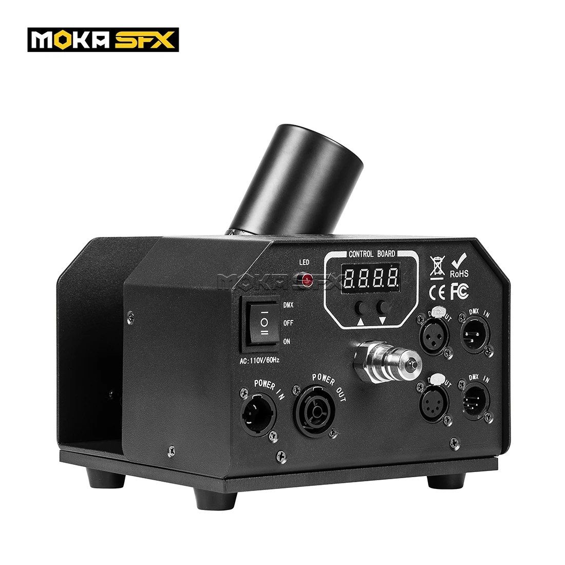 MOKA Swing CO2 Jet Magic FX DMX 512 Cryo Jet For Disco Party Concert Bar Club Cryo Smoke Effect Machine
