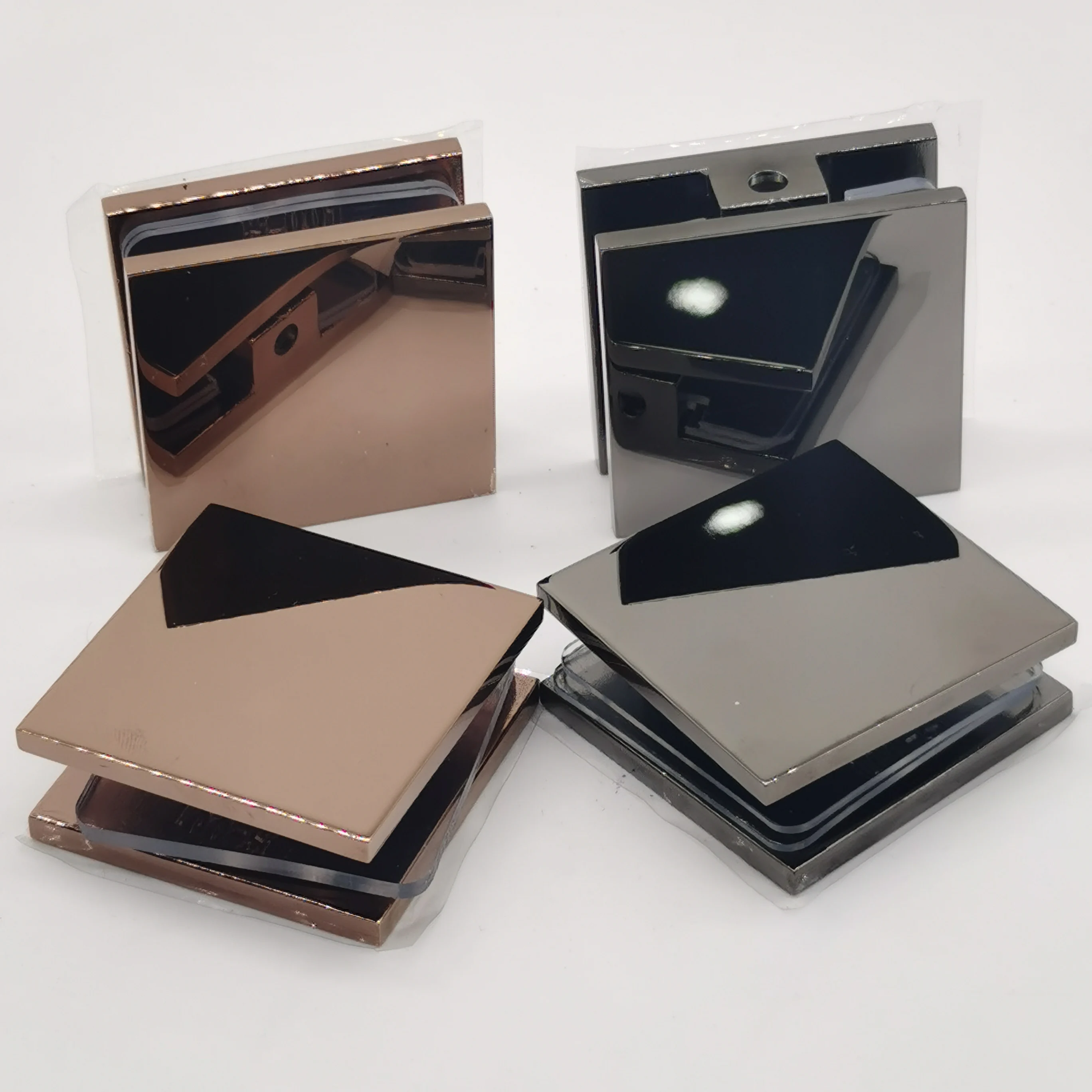 0 90 Degree Clips Shower Door Hardwares Dlass Date Stainless Steel Clamp