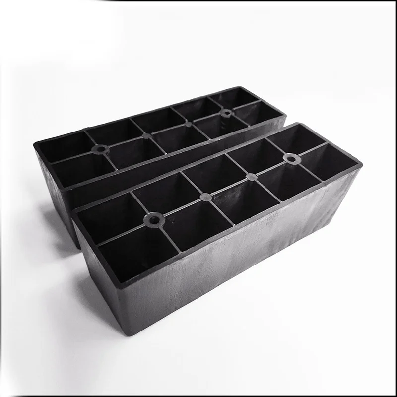 Manufacturer Black Sofa Couch Cabinet Bed Plastic Leg Cheap Rectangular Sofa Leg Furniture Sofa Plastic Legs For Sale