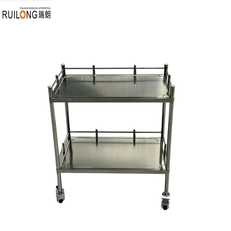 RT-028B Cheap Price New Style 304 Stainless Steel Instrument Trolley
