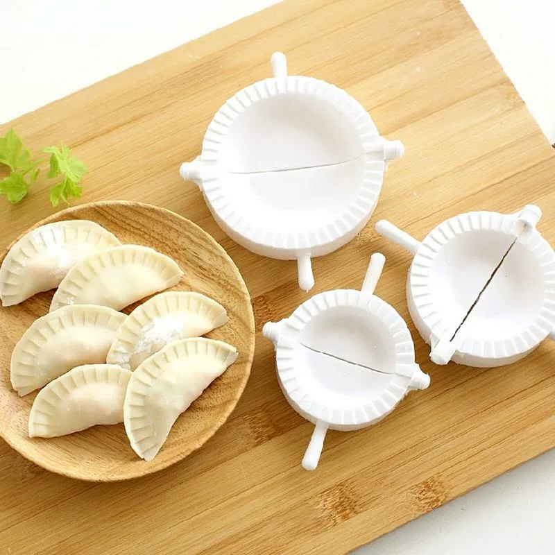 Manual Dumpling Maker Plastic Dumpling Molds Quick Dumpling Making Tool Kitchen Household Tools