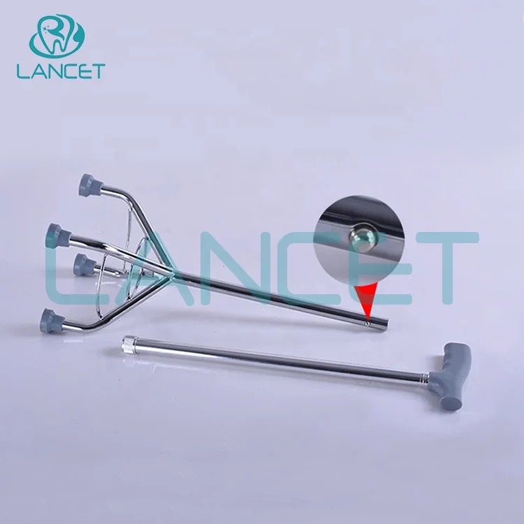 LANCET health care product four legs Aluminum Alloy elderly walking stick cane