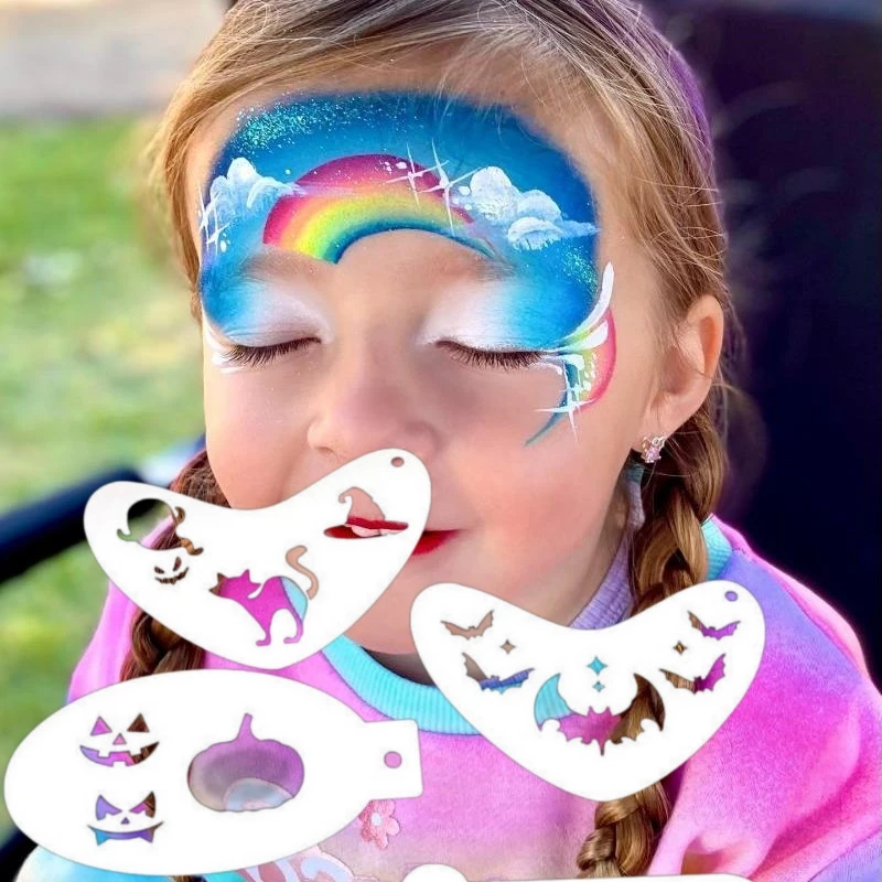 KHY For Painting Face Paint Stencils