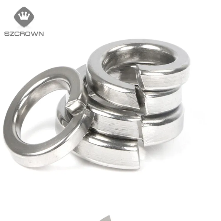 DIN127 m1.6 m2 m2.5 m3 m4 m5 M6 m8 m10 m12 304 Stainless Steel Spring Washer Split Lock Washers