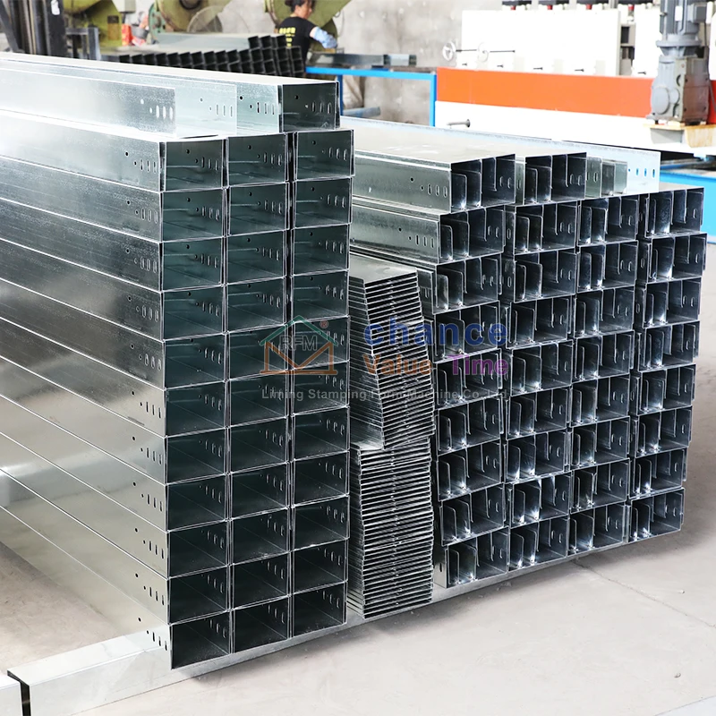 Liming China Full Automatic Good Price Galvanized Steel mesh cable tray manufacturing machine