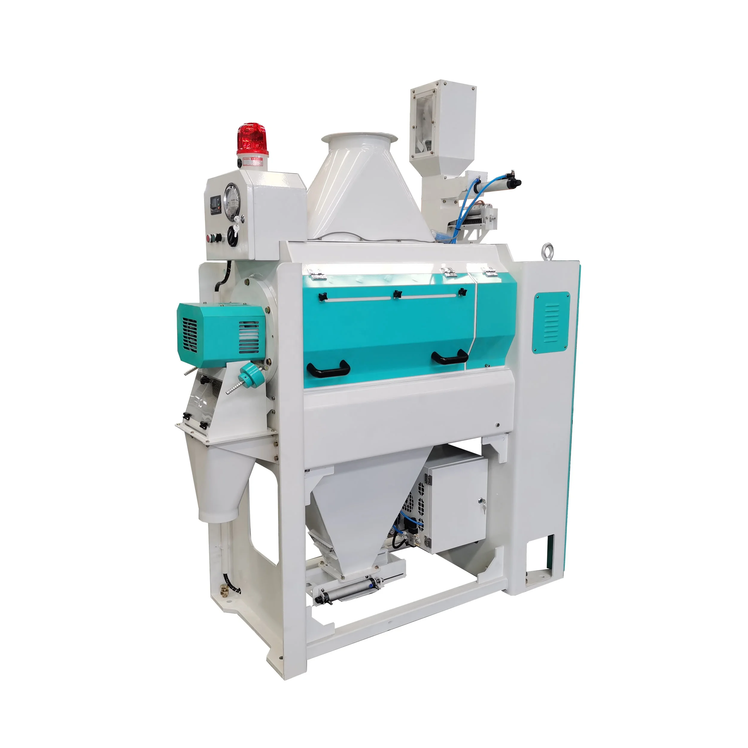 Wufeng 2022 newest Jet Air Horizontal Parboiled Rice whitening machine Air-Blowing Rice Whitener
