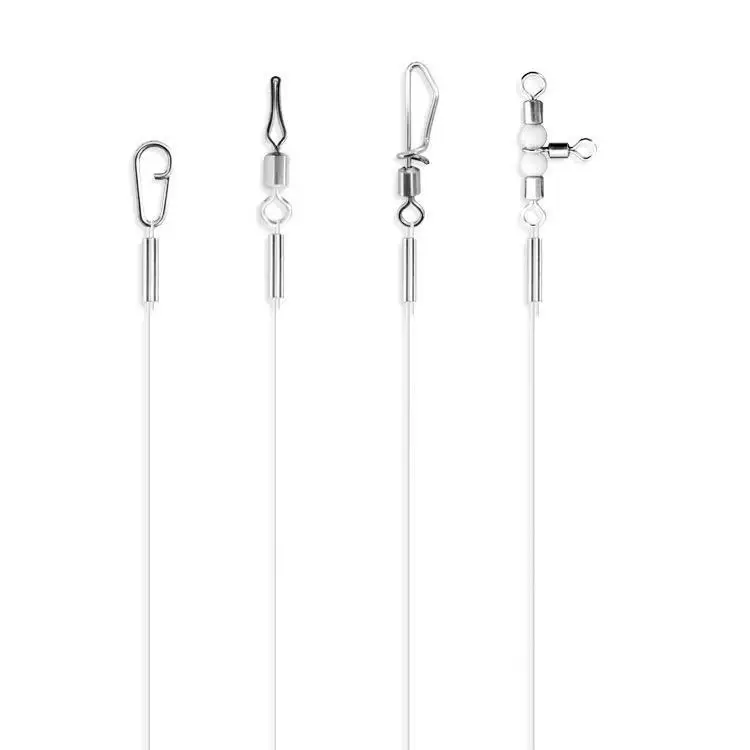 Stainless Steel Fishing Line Crimp Sleeve Copper Tube Sea Fishing Gear Fishing Accessories Line Tube